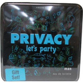 Resim Privacy Let's Party Erkek Parfüm EDT 100 ML + Deodorant Sprey 150 ML Teneke Kutu 