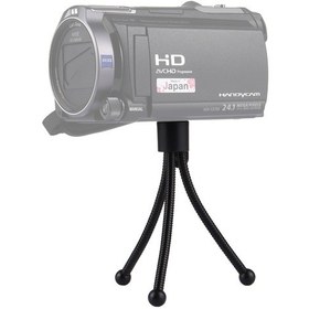 Resim Sones Dijital Kameralar İçin Taşınabilir Tripod Standı, Maksimum Yükseklik: 120mm Siyah 