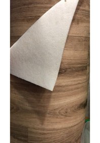 Resim Koyu Ahşap Desenli Dekorfloor Mineflö Muşamba 1 Metre X 3 Metre Zemin Kaplama Yer Döşeme 