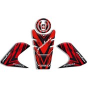 Resim Bajaj Pulsar F250 Tank Pad Set 2022/2024 Uyumlu 02 