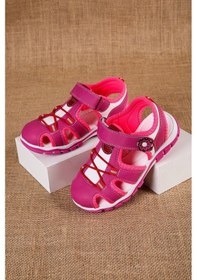 Resim GİMER - Burnu Kapalı Pembe Kız Çocuk Sandalet - BRCN032501G Pembe 