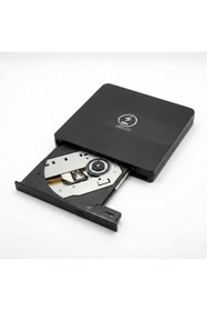 Resim Diperla Harici DVD Player USB 3.0 ve Type C Ultra Slim Taşınabilir DVD Rw Optik Yazıcı 