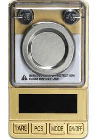 Resim Oldfriend Golden 50g/0.001g Hassas Kahve Terazisi, Abs Tasarım, Led Ekran, Tare Fonksiyonu, Mutfak Terazisi Altın Sarısı 