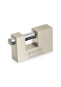 Resim Sgs 1367 Cam Kapı Kilidi Kayar Milli Saten Kaplama 90 Mm 