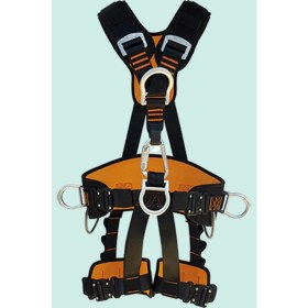 Resim Tam Vücut Emniyet Kemeri KP45 Iş Güvenlik Ekipmanı En 361 358 813 Karam Koruma Çok Noktalı 