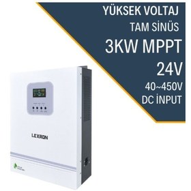 Resim Lexron 24v 3kw Mppt Akıllı Inverter 