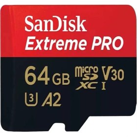 Resim Solmazlar Online 64 GB Sandısk SDSQXCU-064G-GN6MA Extreme Pro Mıcro Sd 