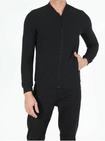 Resim Colin's Regular Fit Siyah Erkek Hırka CL1049896_Q1.V1_BLK 