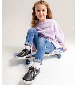 Resim Mnpc Kız Çocuk Siyah Hakiki Deri Anatomik Günlük Ayakkabı 24k3a99552 Siyah 