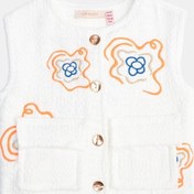 Resim GB Baby Bg Store Kız Bebek Beyaz Yelek 23pssbg2704 