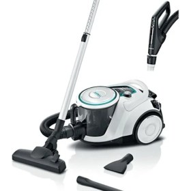 Resim Bosch Toz Torbasız Elektrikli Süpürge Yeni Nesil Yüksek Emiş Güçlü Beyaz Toz Torbasız Elektrikli Süpürge 