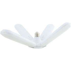 Resim 36w 4 Kanat Pervane Ampul 6500k Beyaz Işık 1 Adet 