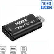 Resim Springsun Usb To Hdmı Video Yakalama Kartı Toplayıcı Oyun Video Canlı Anahtarı Obs Kaydını 1080p Destekler 