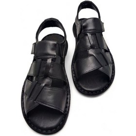 Resim Magic Shoes Hakiki Deri Ortopedik Erkek Sandalet 001 