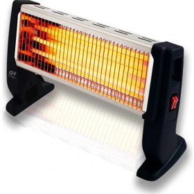 Resim General Home GH-1500 3 Çubuklu Elektrikli Quartz Isıtıcı 
