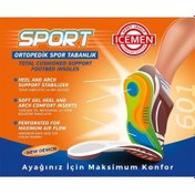 Resim Icemen Tam Anatomik Spor Tabanlık Ayakkabı Tabanı 