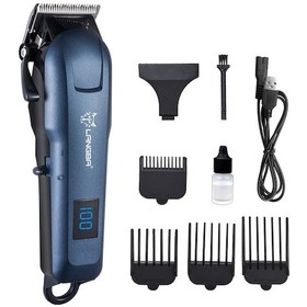 Resim Soulader Şarj Edilebilir Evcil Hayvan Tüy Kesme Makinesi İtme Tipi Pvc Kılıflı Kedi Köpek Saç Kırpma Aparatı Elektrikli Tıraş Makinesi 