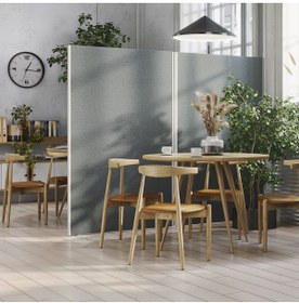 Resim Elit Acoustic Akustik Kumaş Kaplı Ses Geçirmez Bölücü Paravan 1 Adet 80x180 