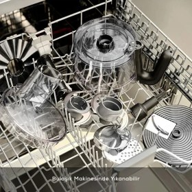 Resim Karaca Mutfak Robotu 10 Özellik Power Multifunctional Refika Swiss Cream 2000 W Hamur Yoğurma Mutfakterazisi.hediye 