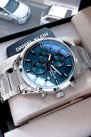 Resim Daniel Klein Exclusive Erkek Kol Saati 3 Atm Su Geçirmez Gümüş Renk Çelik Kordon Hediye Bileklik Dke2044c1 