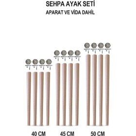 Resim Destmobilya Konik Ayak Setleri 