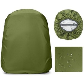 Resim Lemestar Askeri Yeşil S Boy 35l Çantalar İçin Su Geçirmez Kapak - Yağmur Ve Toz Koruyucu, 190t Poliester Taffeta Malzeme, Outdoor Etkinliklere Uygun 30-40l Yeşil 
