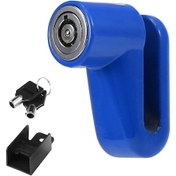 Resim Kosona Mountain Bisiklet Antipanik Disk Kilit - Su Geçirmez, Pas Koruma, Çelik Malzeme, Mavi 