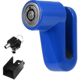 Resim Kosona Mountain Bisiklet Antipanik Disk Kilit - Su Geçirmez, Pas Koruma, Çelik Malzeme, Mavi 