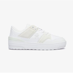 Resim Tommy Hilfiger Basket Kadın Beyaz Sneaker Düz Fw0fw08272 Beyaz 