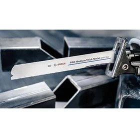 Resim 25X Pro Medium-Thick Metal S1137BEF Hassas Panter Testere Bıçağı (Metal Borular ve Profiller, Demir Içermeyen Metaller, Uzunluk 225 Mm, Professional Aksesuar Panter Testere) 