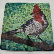 Resim Şeker Portakalım Dekoratif Figürlü Doğal Taş Banyo Gider Kapağı Süsü Tekli 10X10 cm 