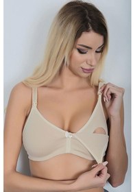 Resim Ten Emzirme Sütyeni - 505 Kahve 