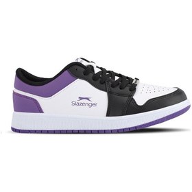Resim Slazenger PRINCE I Kadın Beyaz / Mor Günlük Spor Ayakkabısı 