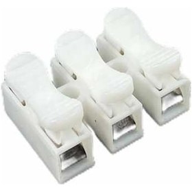 Resim Mandallı Vidasız Klemens Basmalı Tip 3 Lü 3 Pin 100 Adet 