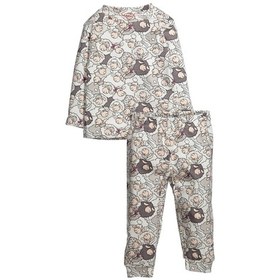 Resim Zeyland Kız Bebek Kuzu Baskılı Pijama Takımı (1-4Yaş) 
