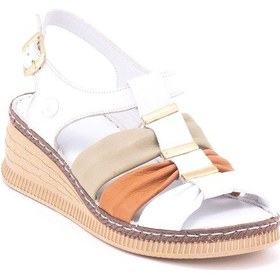 Resim Mamma Mia D25ys-2545 Kadın Sandalet Mam-y25-2545569 Beyaz 