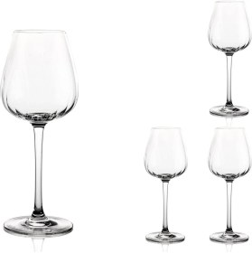 Resim Mikasa Moor Crystal D'arques Swirly 4lü Kadeh 35CL 