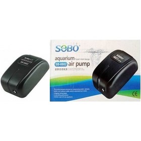 Resim Sobo Sb-8802 Tek Çıkışlı Akvaryum Hava Motoru 3 L/Dak. 2.5 W 