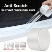 Resim Çizilmeye Dayanıklı Şeffaf Araba Kapı Eşiği Filmi - Kapılar, Tamponlar & Aynalar için Dayanıklı TPU Koruma, Nanotape, Bagaj, Kenar Koruma 