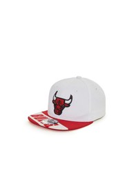 Resim Berellini Bulls Hip-hop Şapka Özel Kolleksiyon Beyaz - Kırmızı 