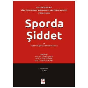 Resim Sporda Şiddet ve Düzensizliğin Önlenmesi Kanunu 2.Baskı Cumhur Şahin 9 2012/01 