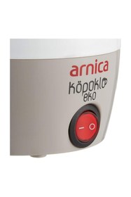 Resim Arnica Köpüklü Eko Aa120a Türk Kahve Makinesi Beyaz 