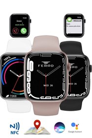 Resim FERRO Watch 8 Android Ve Ios Uyumlu Akıllı Saat Fsw1108 
