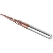 Resim Maiyame Tungsten Karbür Konik Top Uçlu Freze, 2 Telli, Antik Bronz Kaplama, Kesme-grooving, R0.5x20.5xd4x50mm Cnc Takımı 