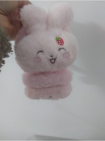 Resim Store Sevimli Peluş Çocuk Kulaklık Sıcacık Kulaklık Toz Pembe 