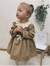 Resim Pretty Kız Bebek Elbise Vizon 