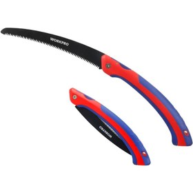 Resim Genel Markalar WORKPRO WP333003 250mm Katlanabilir Profesyonel Ağaç Budama Testeresi 