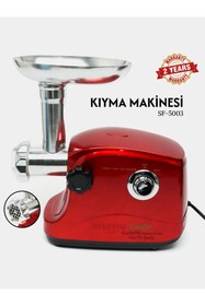 Resim Sonifer SF-5003 Ultra Teknoloji 1500 W Et Kıyma Makinesi Sucuk - İçli Köfte Aparatı Hediyeli-2 YIL GARANTİLİ 