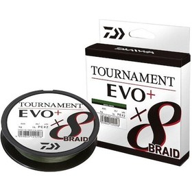 Resim Daiwa Tournament Evo+ 8b Dark Green 135m İp Misina 0.18 Mm 0.18 mm 