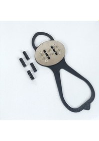 Resim Springsun Dışarıda Ateş Yakmak İçin Magnezyum Çubuklu Ayak Tabanı Sabitçiliği + 6 Değiştirilebilir Çakmak Taşı, Bisiklet Sürüşü Ayakkabısı Çok Renkli 